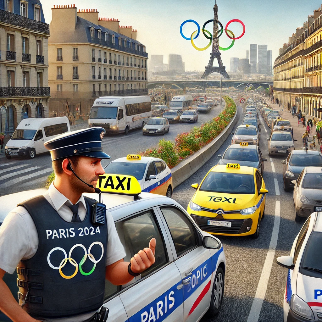 JO de Paris 2024 : Juillet noir pour les taxis et VTC